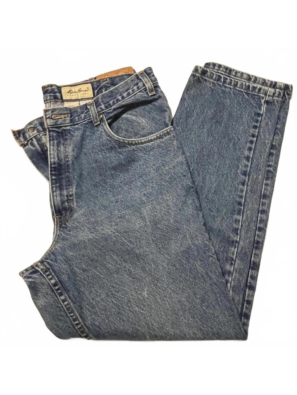 Eddie Bauer Men’s Relaxed Fit Light Blue Jeans Casual Denim